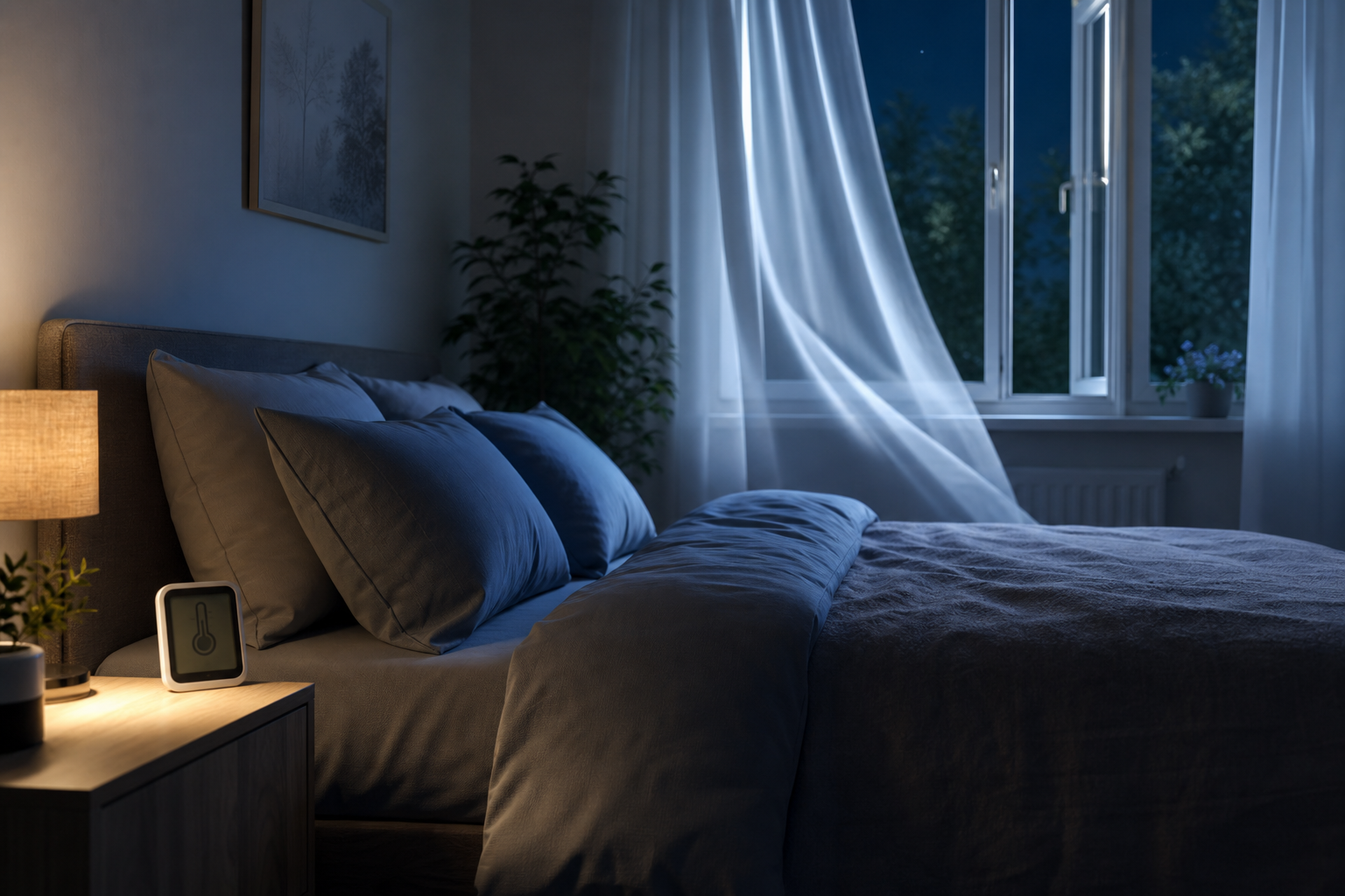 Comment régler la température et la ventilation de sa chambre pour mieux dormir sans se réveiller la nuit