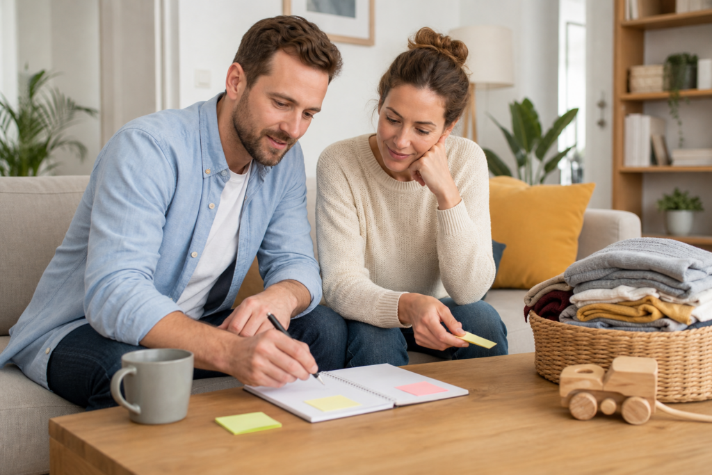 Comment répartir les tâches ménagères en couple sans tableau compliqué ni prise de tête — illustration 1