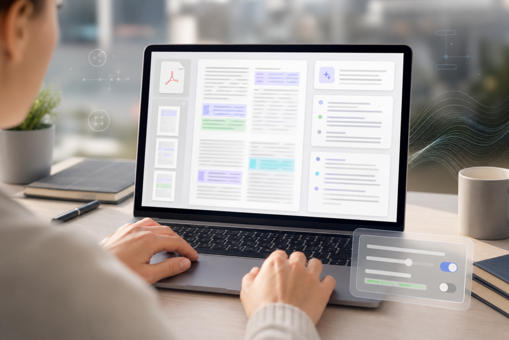 Comment résumer un PDF avec l’IA sans envoyer ses données sensibles partout : méthode pas à pas — illustration 1