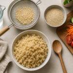 Comment réussir la cuisson du quinoa sans qu’il devienne pâteux : dosage, rinçage et temps de repos
