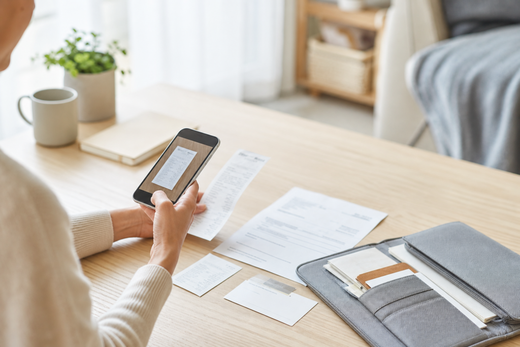 Comment utiliser une application pour scanner reçus et factures et retrouver ses justificatifs en quelques secondes — illustration 1