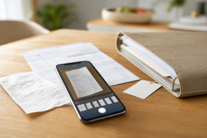 Comment utiliser une application pour scanner reçus et factures et retrouver ses justificatifs en quelques secondes