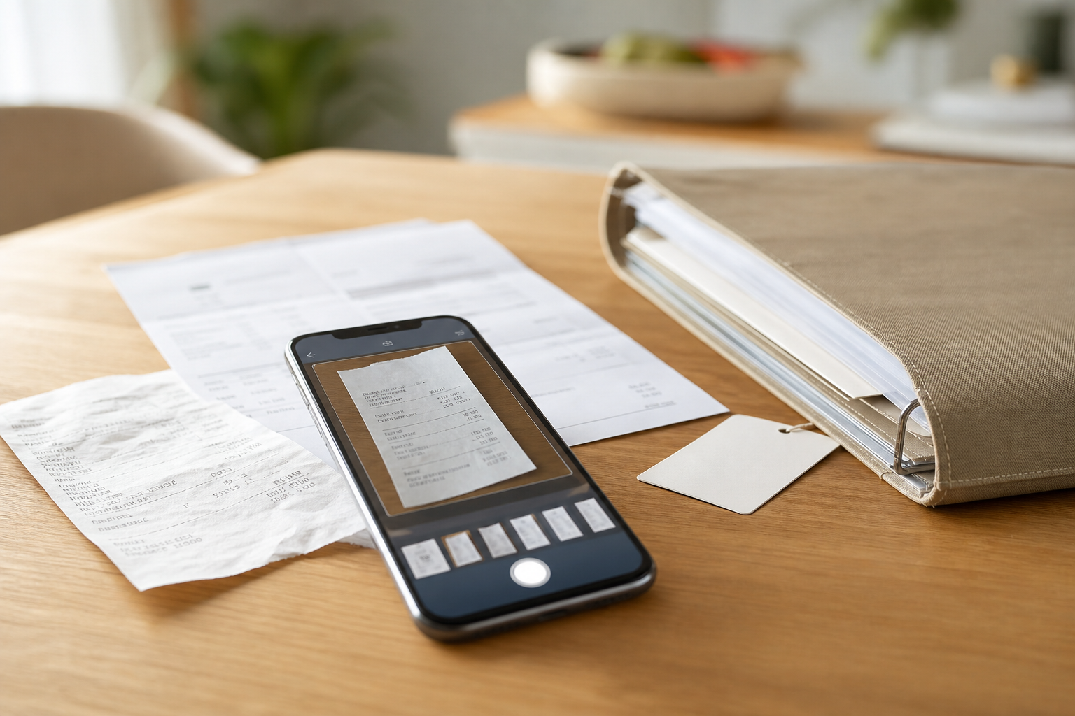Comment utiliser une application pour scanner reçus et factures et retrouver ses justificatifs en quelques secondes