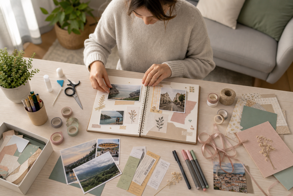 Créer un carnet créatif de souvenirs de week-end sans matériel compliqué : la méthode simple du scrapbooking débutant — illustration 1