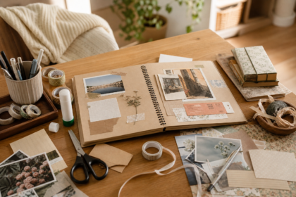 Créer un carnet créatif de souvenirs de week-end sans matériel compliqué : la méthode simple du scrapbooking débutant