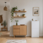 Étagère murale, meuble à poser ou caisson fermé : quel rangement choisir pour optimiser un petit espace ?