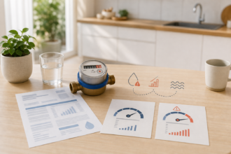 Facture d’eau : comment repérer une fuite après compteur grâce aux indices visibles sur la facture