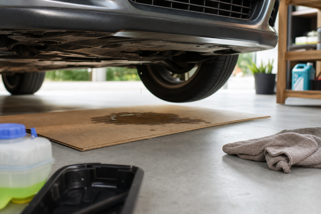 Fuite de liquide de refroidissement voiture : 7 signes simples à vérifier avant la panne — illustration 1