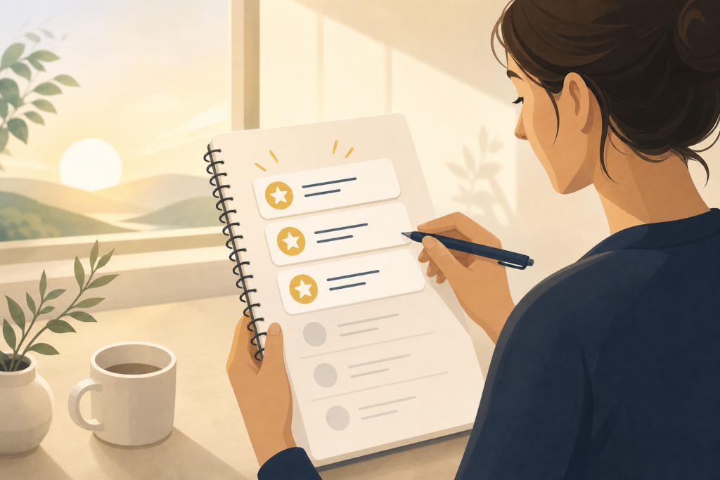 La règle des 3 priorités : comment choisir chaque matin les 3 tâches qui font vraiment avancer votre journée — illustration 1