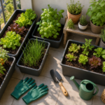 Lancer un potager en bacs sur balcon ou petite terrasse : quoi planter en premier et comment éviter les erreurs de débutant