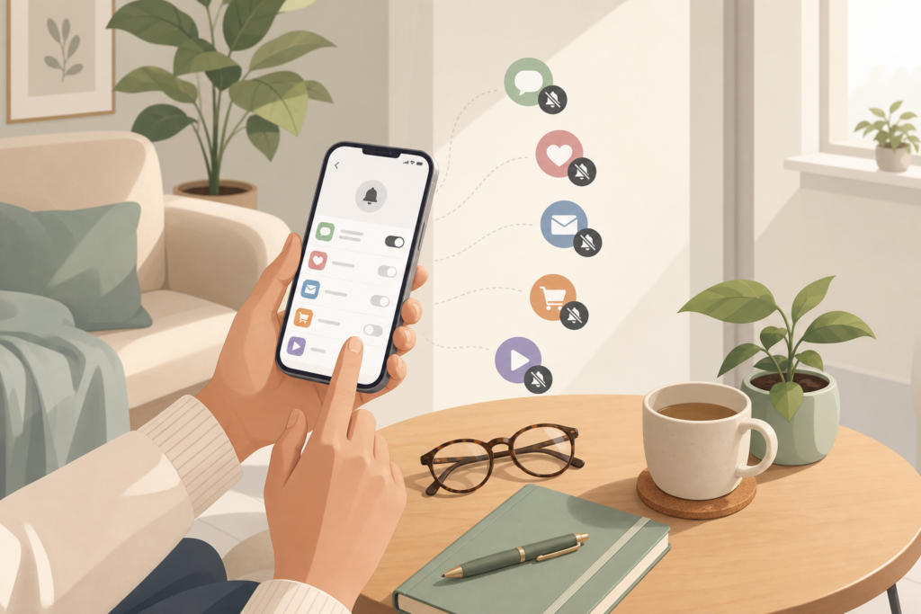 Le stress lié aux notifications : comment reprendre la main sur son téléphone sans tout désinstaller — illustration 1