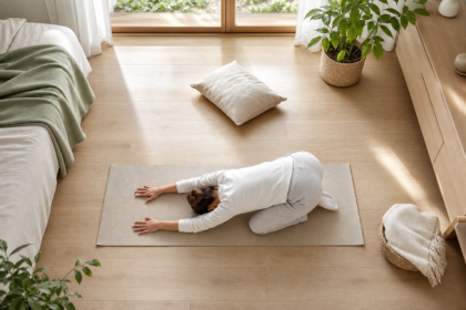 Le stretching doux du matin : 7 mouvements simples pour réveiller le corps sans se faire mal