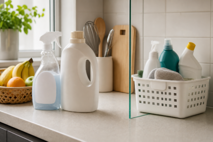 Les erreurs à éviter quand on stocke ses produits ménagers dans la cuisine ou la salle de bain