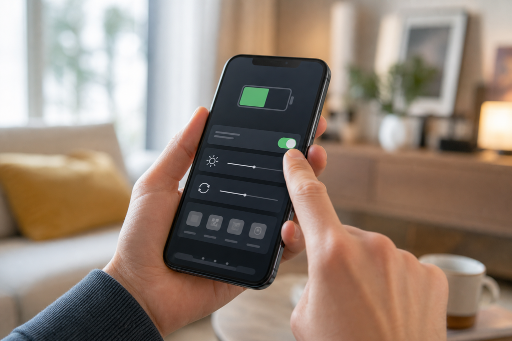 Mode économie d’énergie sur smartphone : comment le régler sans brider son usage au quotidien — illustration 1
