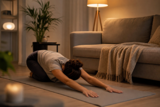 Pourquoi s’étirer le soir peut aider à mieux récupérer : routine douce de 10 minutes à faire chez soi