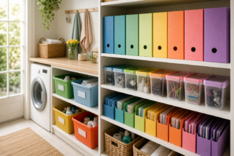 Pourquoi un code couleur de rangement à la maison peut vraiment simplifier le quotidien