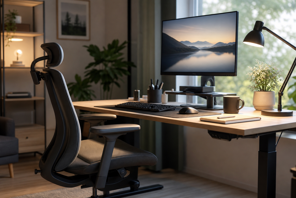 Pourquoi votre bureau à la maison vous fatigue : 9 ajustements simples pour travailler plus confortablement sans refaire toute la pièce — illustration 1