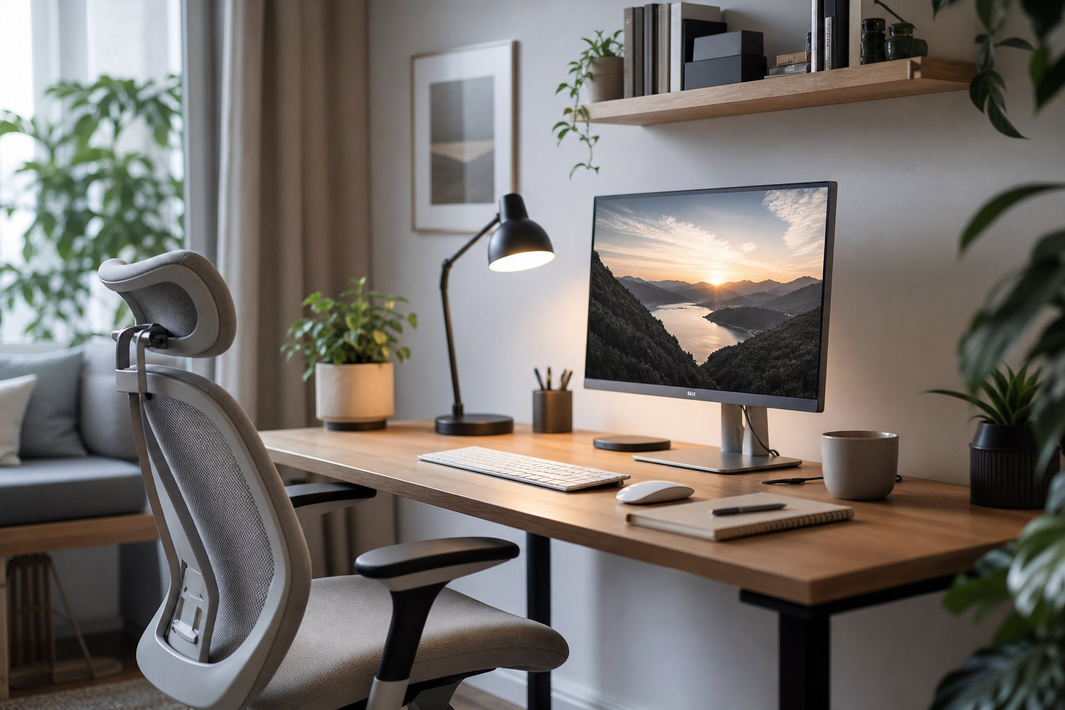 Pourquoi votre bureau à la maison vous fatigue : 9 ajustements simples pour travailler plus confortablement sans refaire toute la pièce