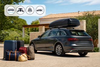 Quel coffre de toit choisir pour partir en vacances sans dépasser la charge autorisée ?