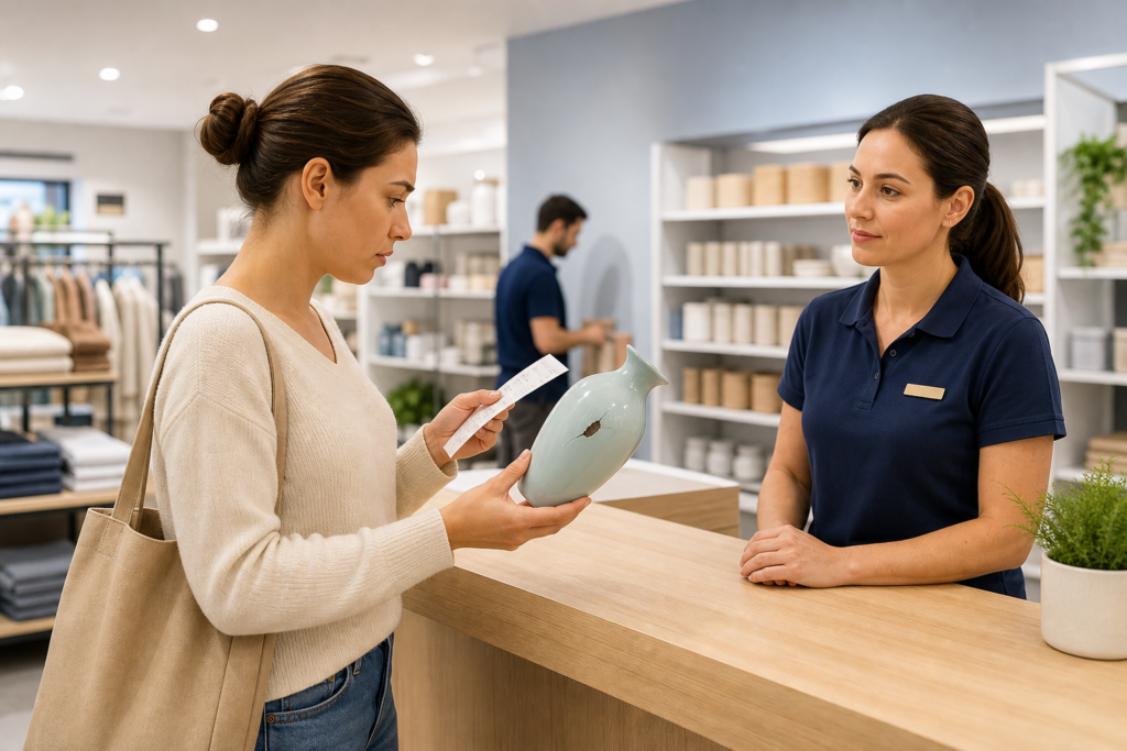 Réclamation après un achat en magasin : comment faire valoir ses droits sans conflit inutile — illustration 1