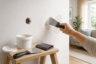 Réparer un trou dans le placo : la méthode simple pour un résultat propre