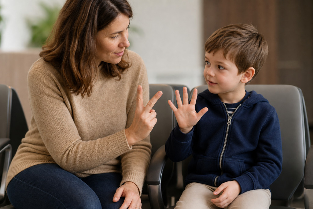 25 jeux calmes à proposer à un enfant dans une salle d’attente, sans écran ni matériel — illustration 1