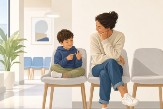 25 jeux calmes à proposer à un enfant dans une salle d’attente, sans écran ni matériel