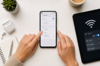 Activer et personnaliser le partage de connexion sur smartphone : nom du réseau, mot de passe et limites d’usage
