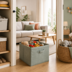 Bac de rangement, boîte pliable ou panier tissé : quel organisateur choisir selon chaque pièce de la maison ?
