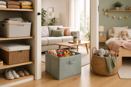 Bac de rangement, boîte pliable ou panier tissé : quel organisateur choisir selon chaque pièce de la maison ?