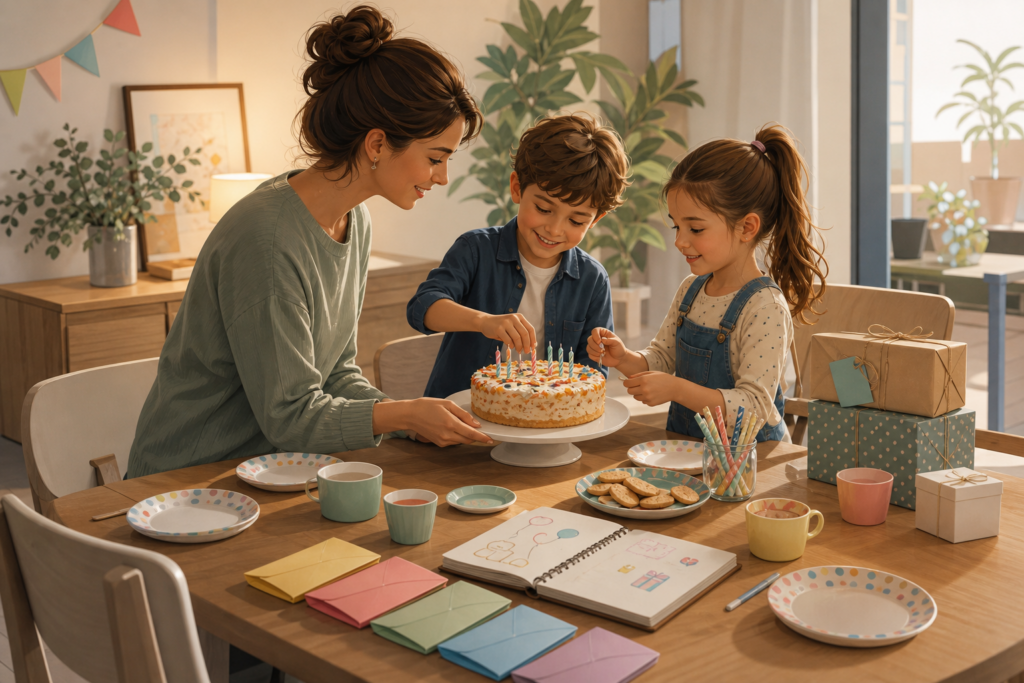 Budget familial anniversaires enfants : comment préparer les fêtes de l’année sans déséquilibrer le mois — illustration 1