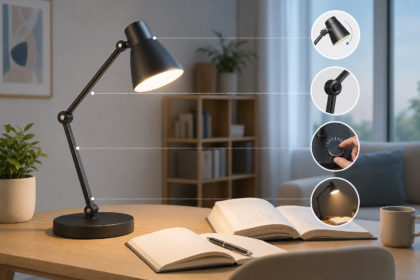 Checklist avant d’acheter une lampe de bureau : les points à vérifier pour un éclairage confortable, stable et adapté à votre usage