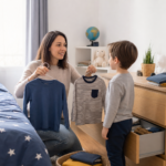 Comment aider un enfant à s’habiller le matin sans conflit : routine, choix limités et astuces concrètes