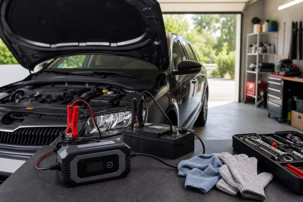 Comment bien choisir un chargeur de batterie de voiture 12 V pour un usage occasionnel à la maison — illustration 1