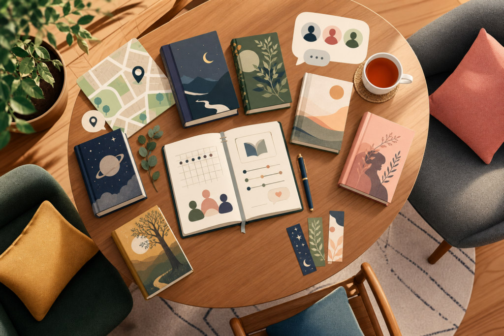 Comment choisir un club de lecture local ou en ligne sans se retrouver dans un groupe qui ne vous correspond pas — illustration 1