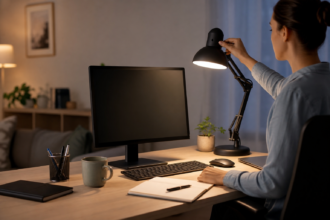 Comment choisir un éclairage de bureau efficace pour travailler sans fatigue visuelle