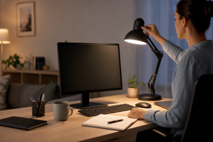 Comment choisir un éclairage de bureau efficace pour travailler sans fatigue visuelle