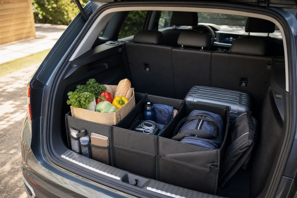 Comment choisir un organisateur de coffre de voiture selon vos trajets quotidiens, courses et départs en week-end — illustration 1