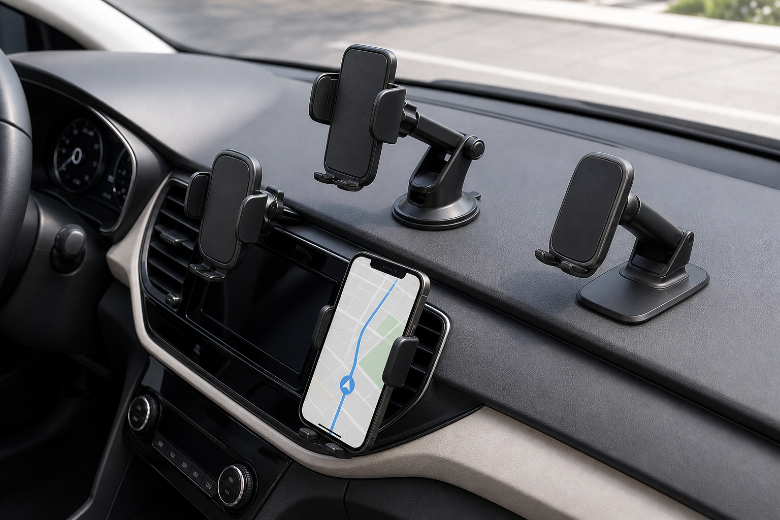 Comment choisir un support de téléphone pour voiture sans gêner la conduite ni abîmer le tableau de bord