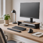 Comment choisir un support d’écran, un clavier et une souris pour gagner en confort sur un bureau fixe