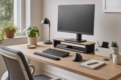 Comment choisir un support d’écran, un clavier et une souris pour gagner en confort sur un bureau fixe