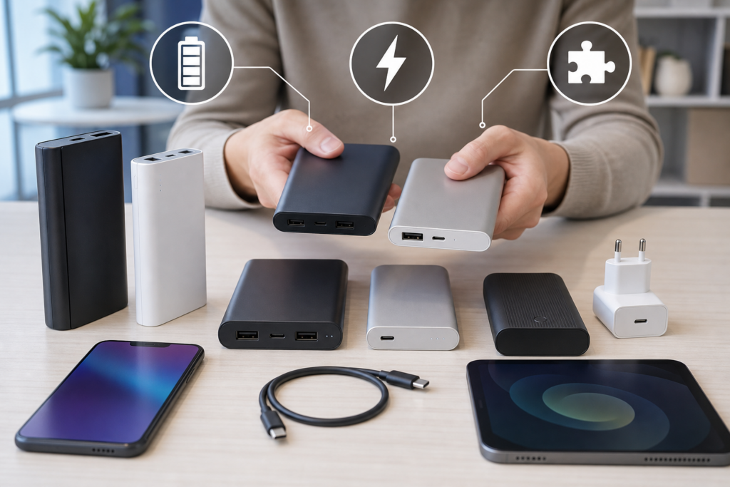 Comment choisir une batterie externe vraiment adaptée à son smartphone : capacité, puissance et compatibilité à vérifier avant d’acheter — illustration 1
