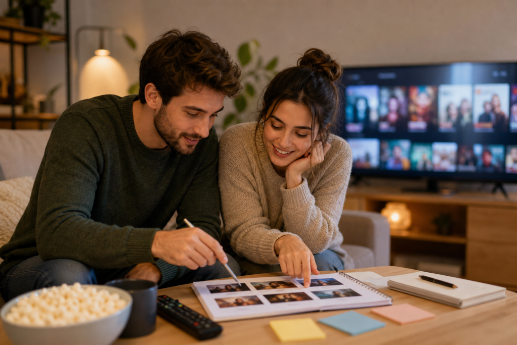 Comment choisir une série ou un film à deux sans se disputer : la méthode simple pour tomber d’accord plus vite — illustration 1
