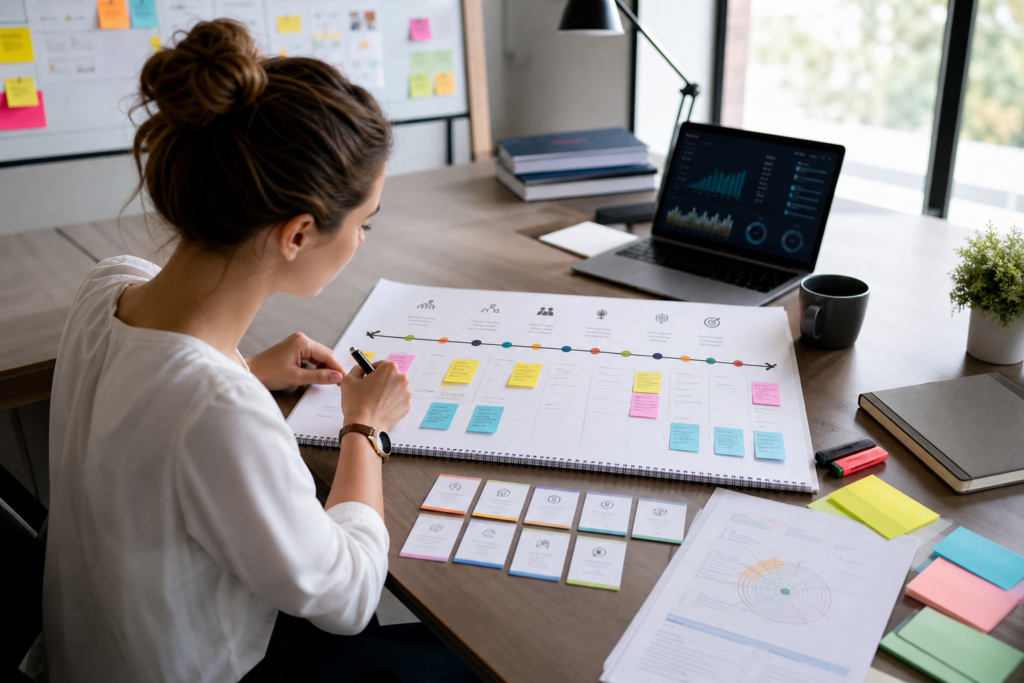 Comment construire un plan de progression de carrière sur 12 mois quand on veut évoluer sans changer d’entreprise — illustration 1