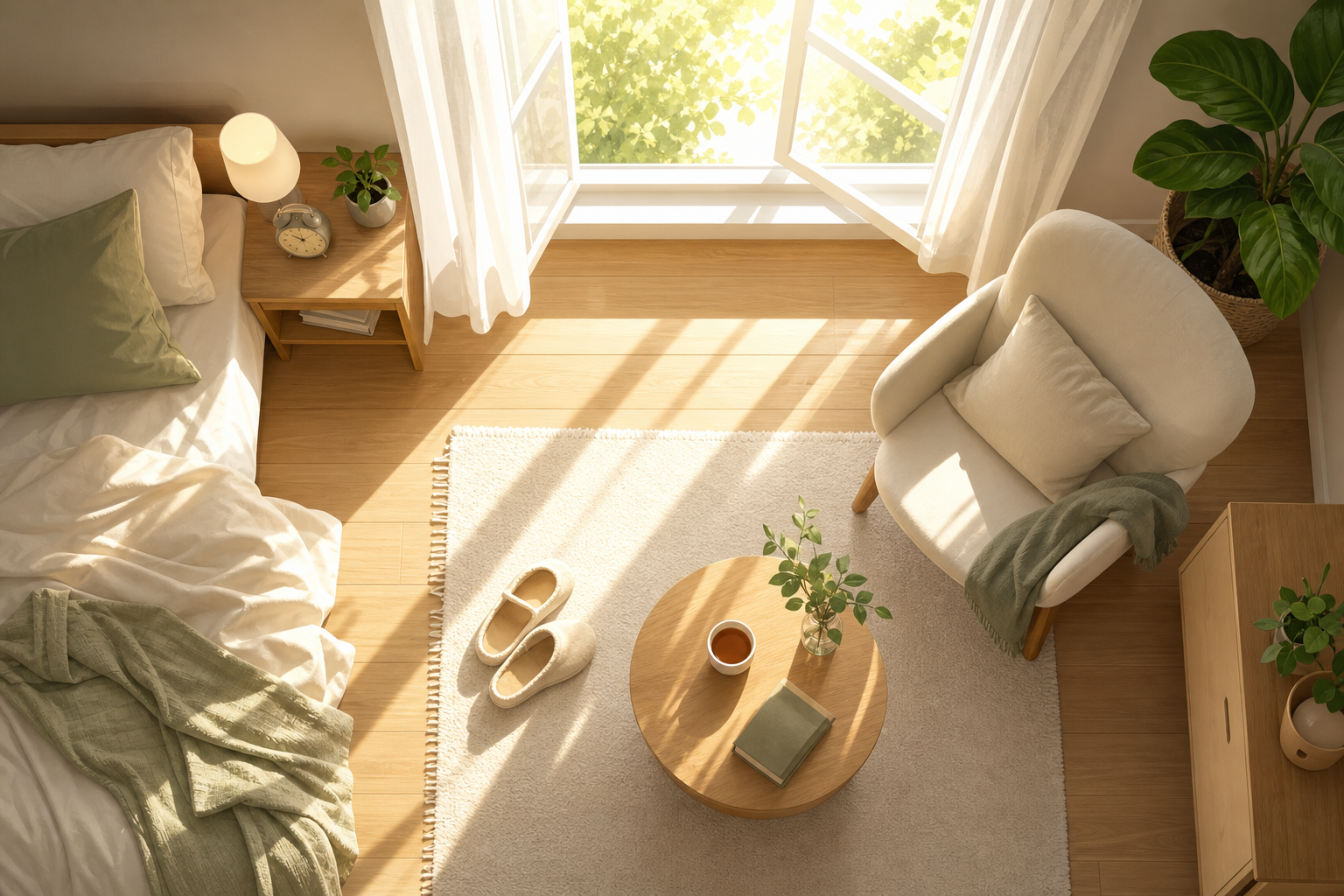 Comment construire une routine de lumière naturelle le matin pour se sentir plus réveillé sans changer tout son mode de vie