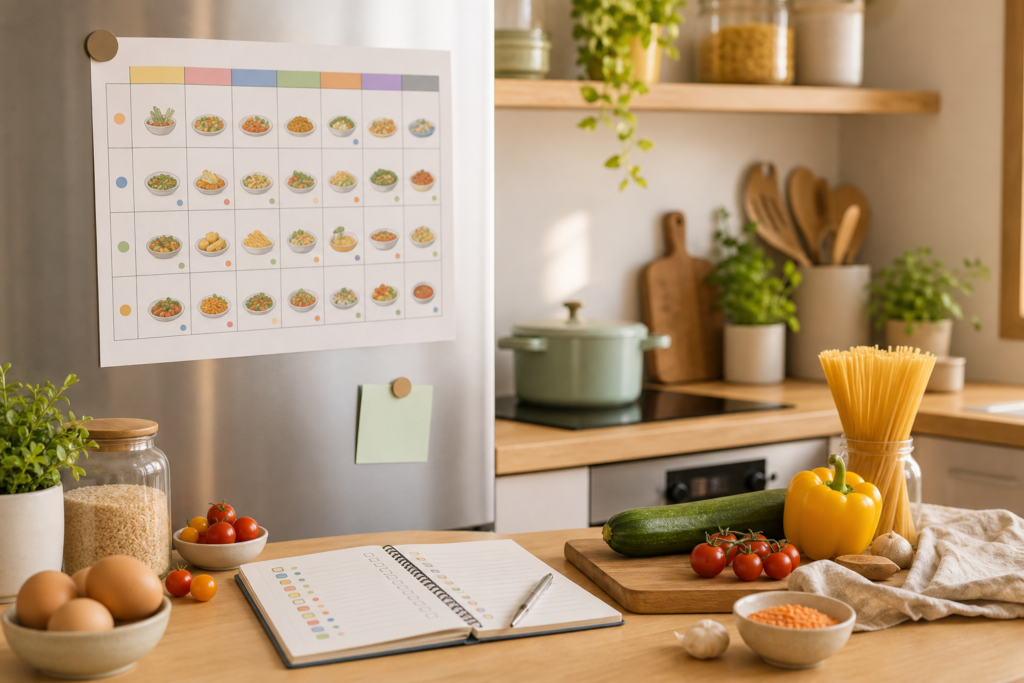 Comment créer des menus tournants pour les repas du soir et décider plus vite chaque semaine — illustration 1