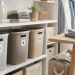 Comment créer une station linge familiale pour gérer le linge propre, le linge sale et les vêtements à plier sans que la maison déborde