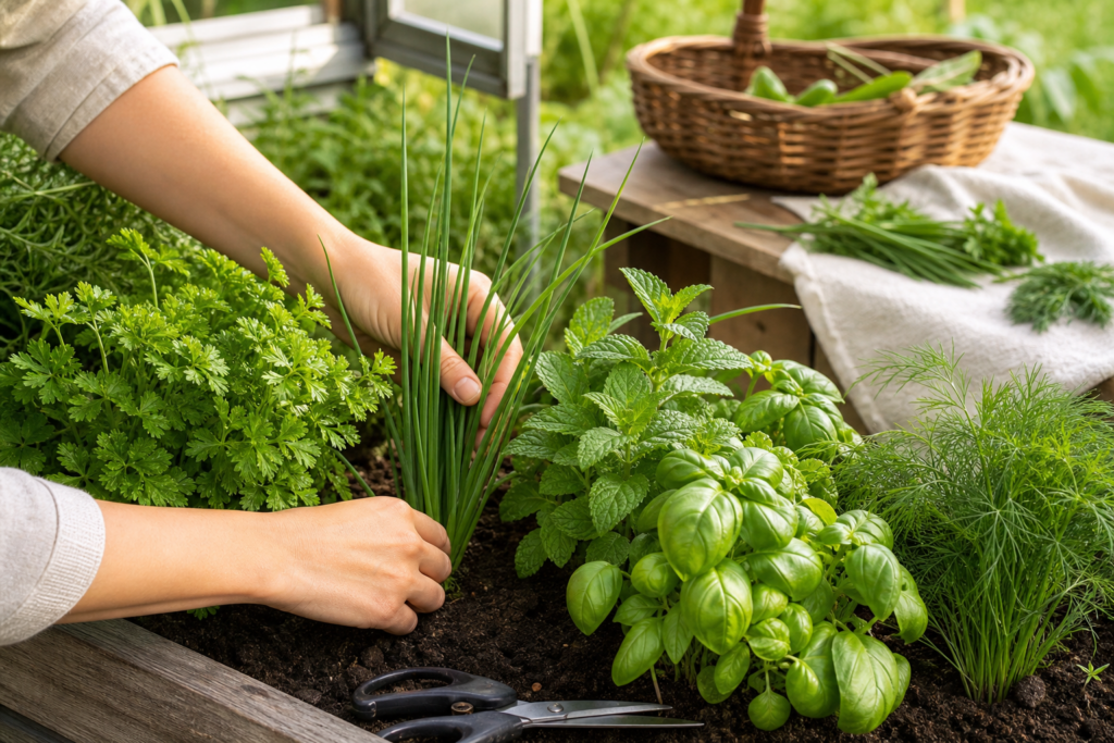 Comment cuisiner les herbes de saison au printemps et en été : ciboulette, persil, menthe, basilic et aneth sans les gâcher — illustration 1