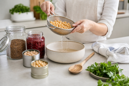 Comment cuisiner les légumineuses en conserve sans les écraser : gestes simples, cuisson et assaisonnement