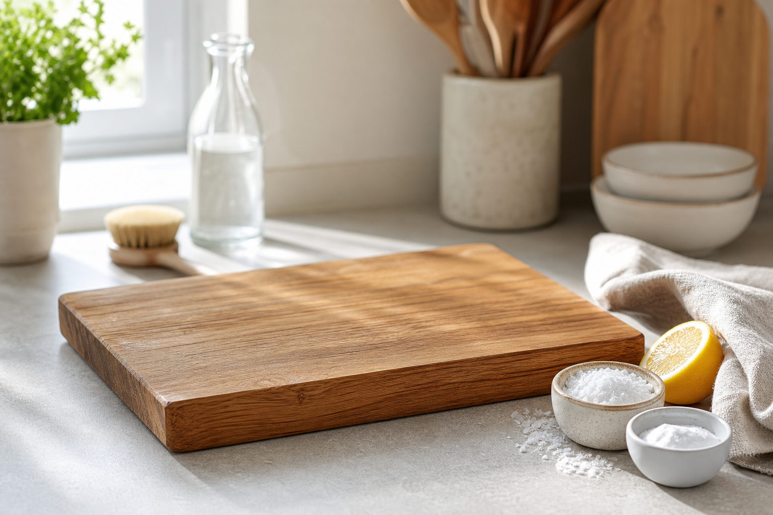 Comment désodoriser une planche à découper en bois sans l’abîmer : 7 méthodes simples et efficaces